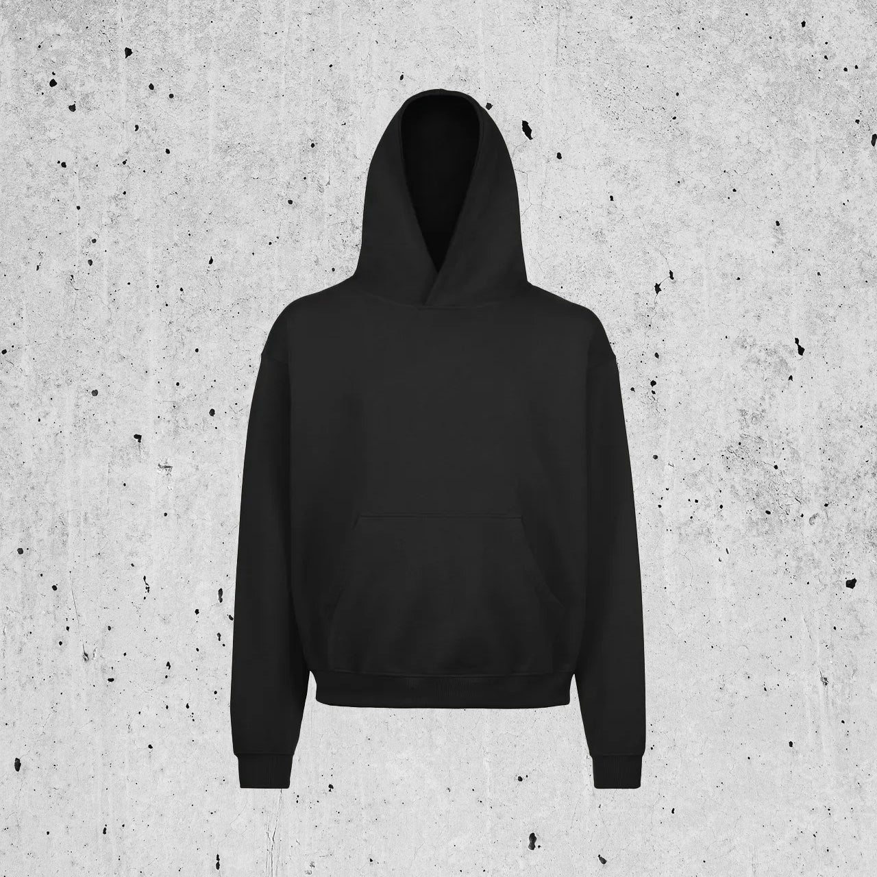 Black oversized Hoodie
